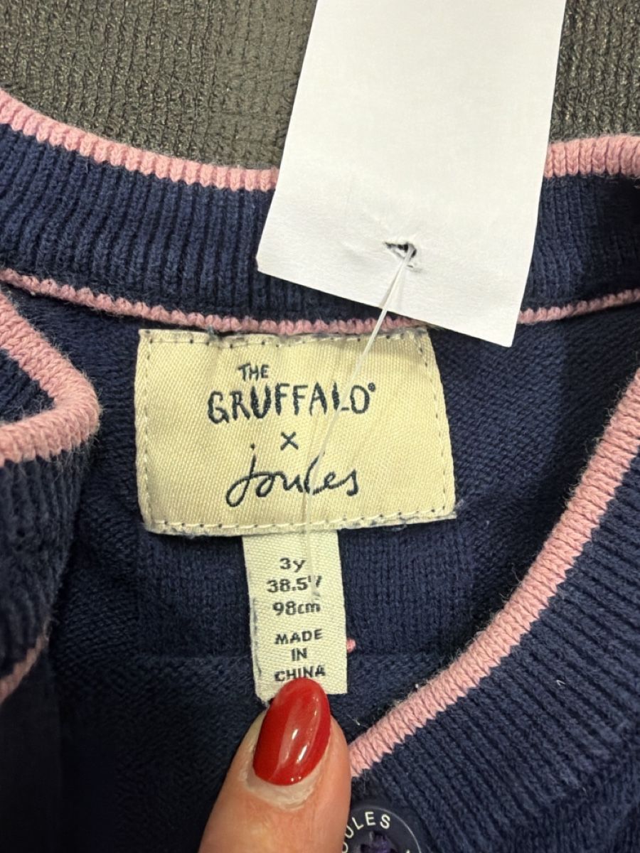 Maglioni & Felpe: Strickjacke Grüffelo x Joules, Grösse 98 – Usato da Pratteln venduto da Daily88 2