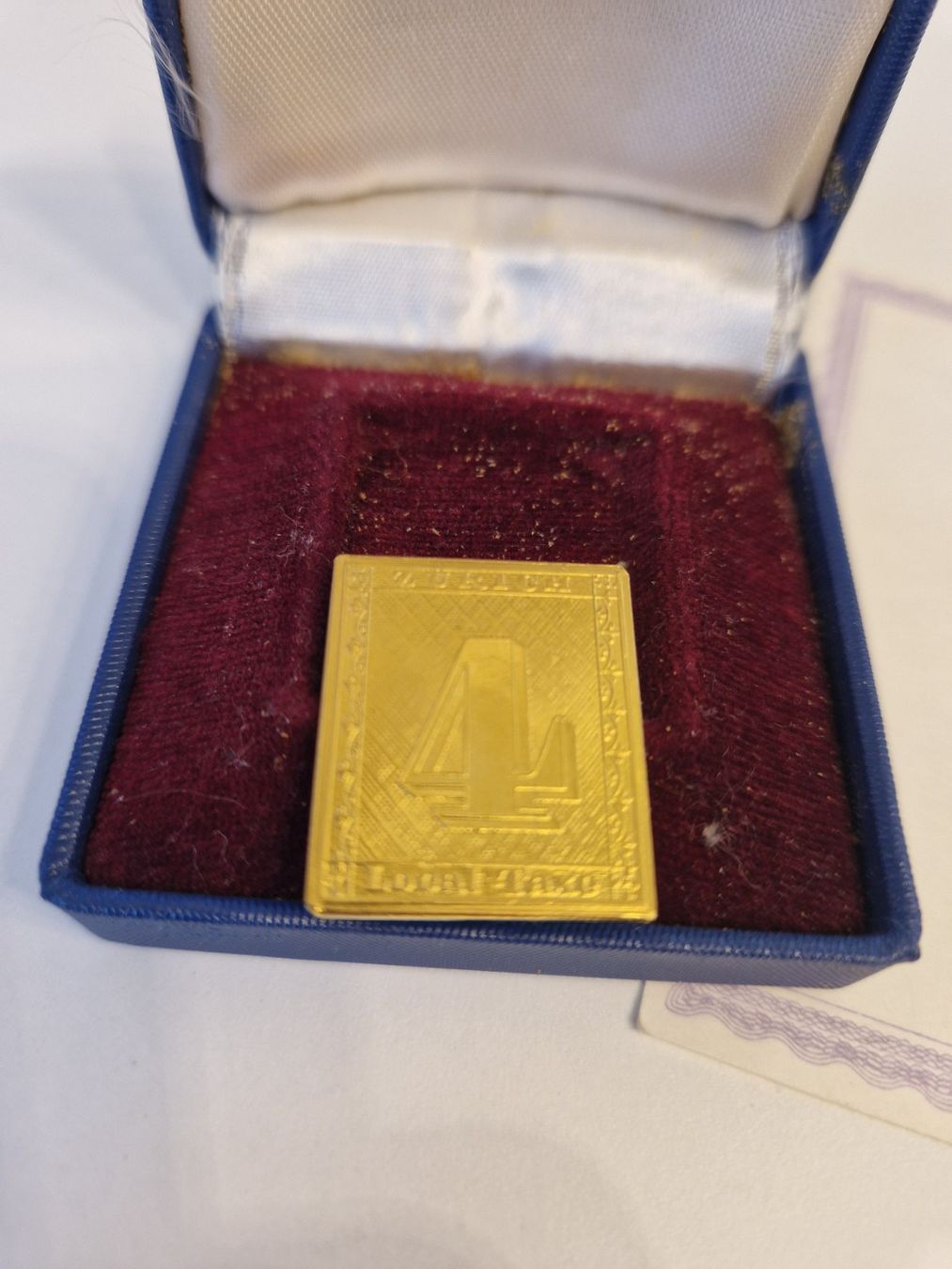 Medaillen: Goldmedaille Zürcher 4 Räppler – Gebraucht aus Hochdorf von Shauni 1