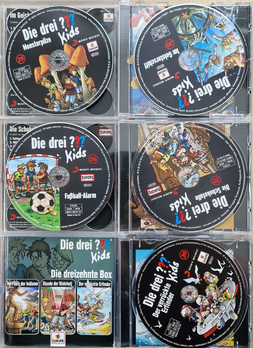 3 Boxen Die drei ??? Kids Hörspiele, Top Zustand! (Gebraucht) in ...