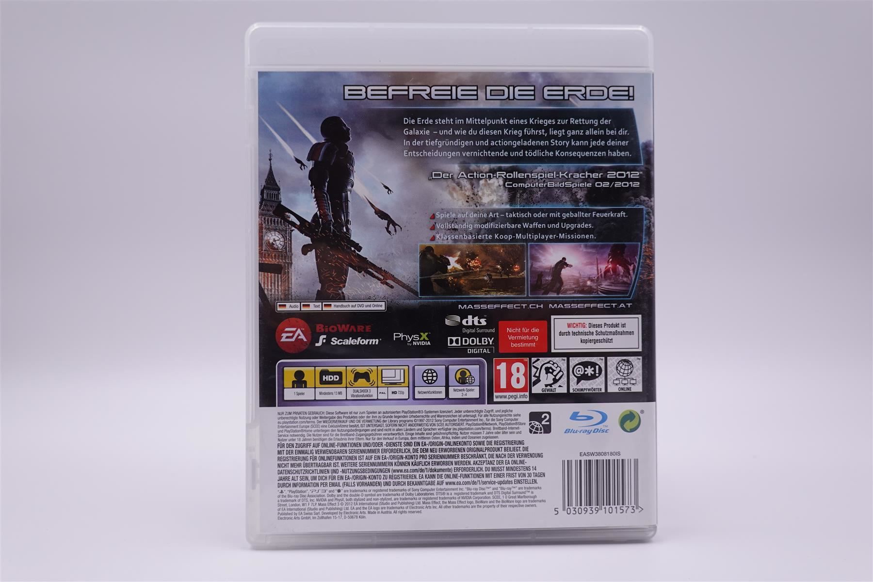 Sony Giochi: Mass Effect 3 (PS3) – Usato da Herisau venduto da ZelliZone 1