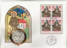 Silber 19 Gramm 999/1000 Franco Annoni N Von Flüe Numisbrief