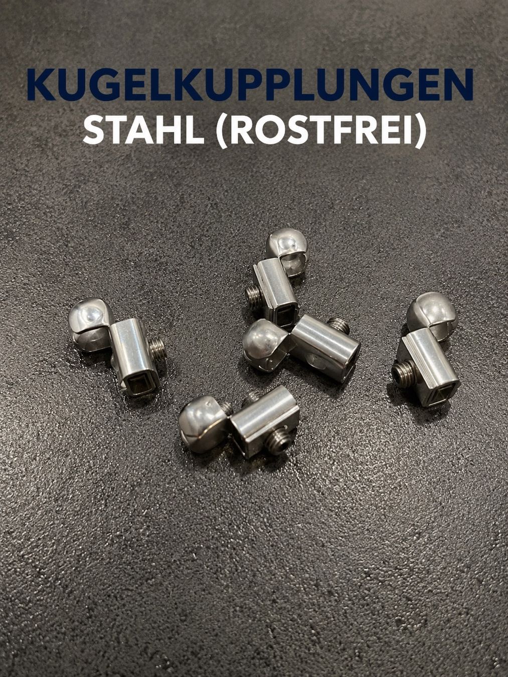 Markisen: Kugelkupplung Stahl Storen Neuware – Neu und originalverpackt aus Zürich von Shalashaska