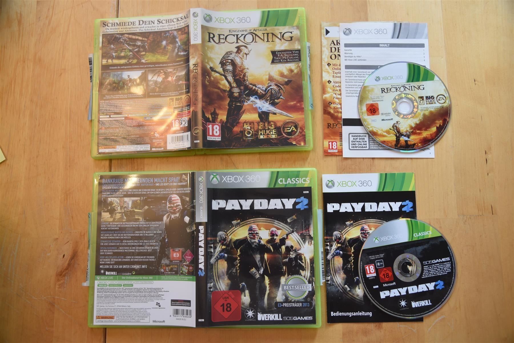 Giochi: Reckoning + PayDay 2 für XBOX 360 – Usato da Frenkendorf venduto da Fionchen
