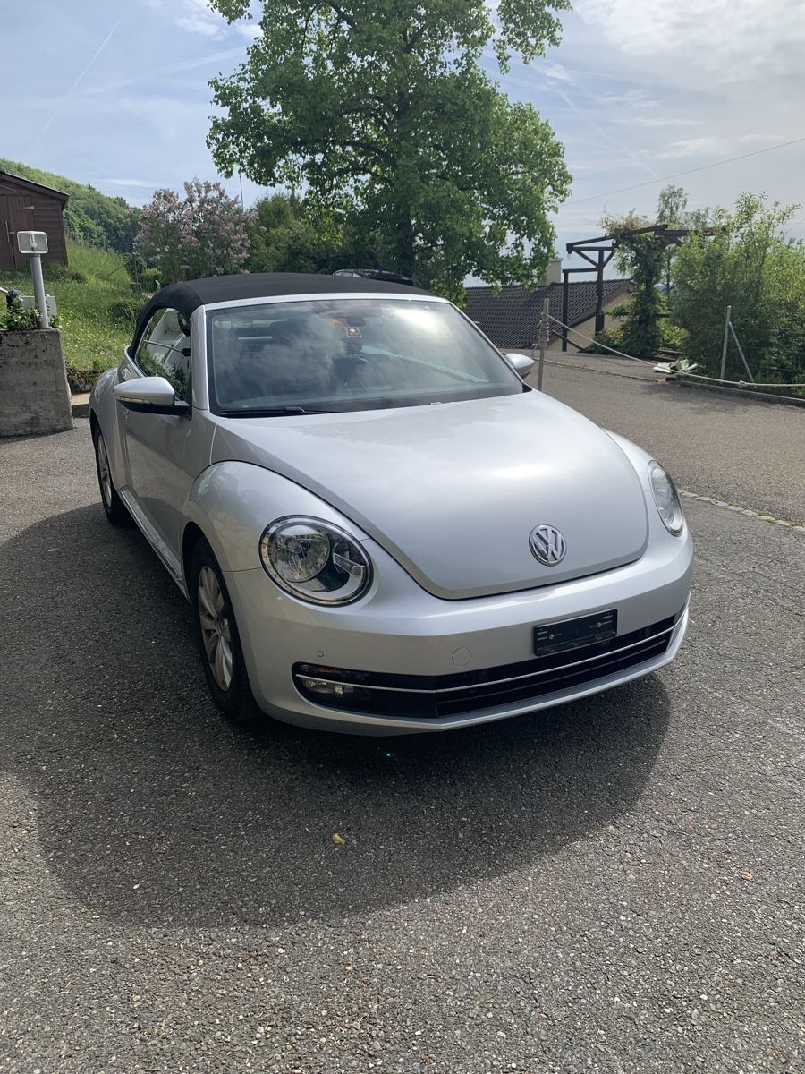 VW Autos: VW Beetle Cabrio 1.2 silber mit 60000 km – Gebraucht aus Lostorf von brusap