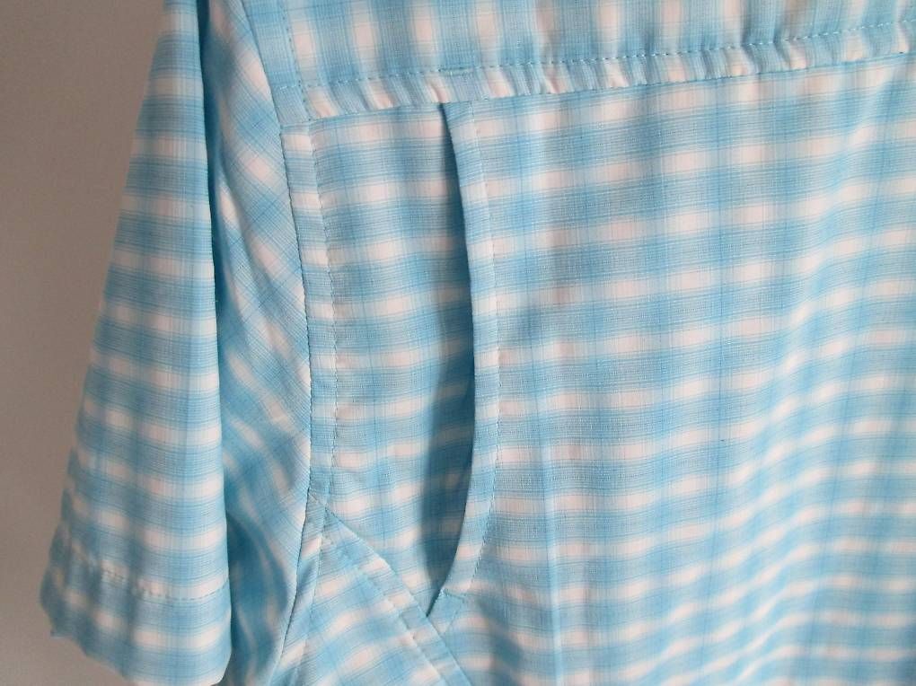 Camicette: Bluse/Wanderbluse von Trevolution, Gr. 40, hellblau/weiss – Usato da glattfelden venduto da carlo046 4