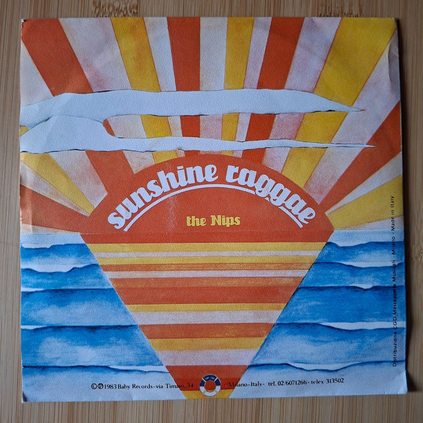 Dischi in vinile: Single 7'' Vinyl The Nips - Sunshine Reggae – Usato da Burg AG venduto da ..machine_rec.. 1