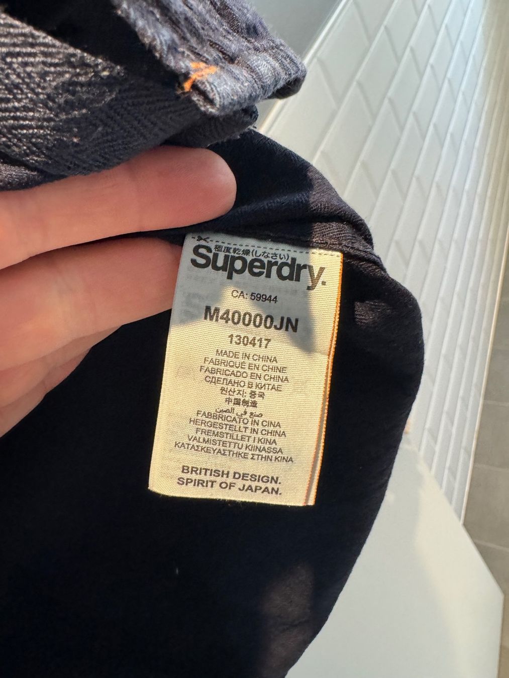 Camicie: Chemise Superdry taille M – Usato da La Chaux-de-Fonds venduto da Kent_walker 3