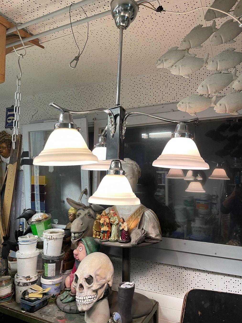 Lampadari & plafoniere: Jugenstil-Deckenlampe – Usato da Forch venduto da ESELSTEIN 6