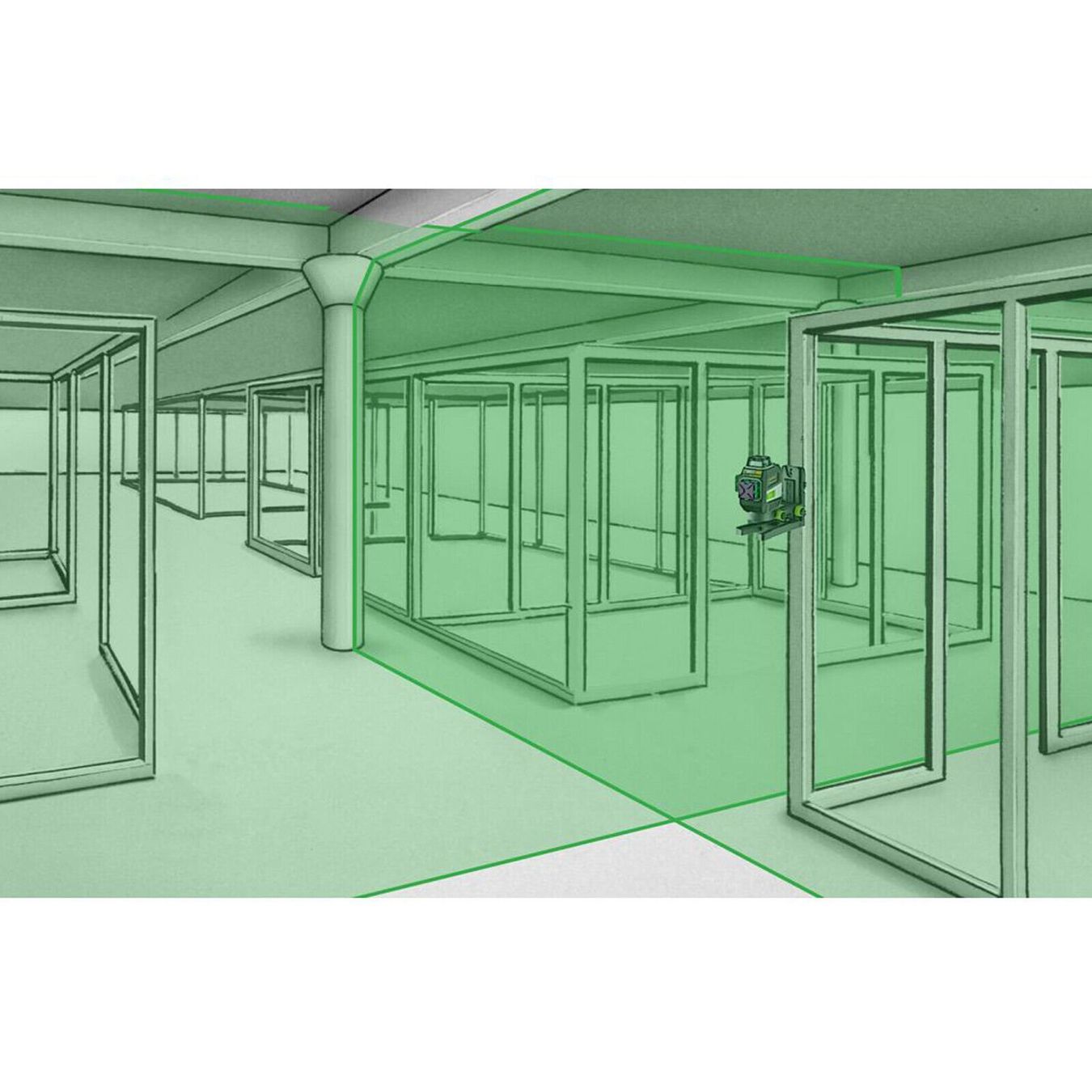 Laserliner Misurare: Laserliner MasterPlane-Laser 3G Plus – Nuovo e nell'imballaggio originale da Bottighofen venduto da zaap 8