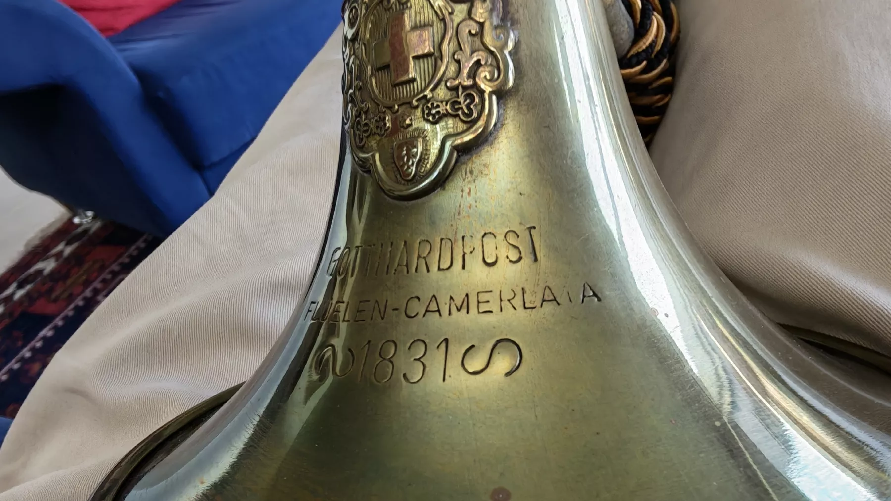 Strumenti musicali: Posthorn Gotthardpost Messing – Usato da Buochs venduto da hifipadi 4