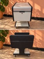 Mobiler Hillebrand Karteiwagen / Rollcontainer (60er/70er)