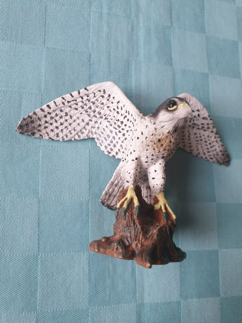 Schleich Statuette: Wanderfalke Falke Schleich Tier Figur – Usato da Mörschwil venduto da spirspi