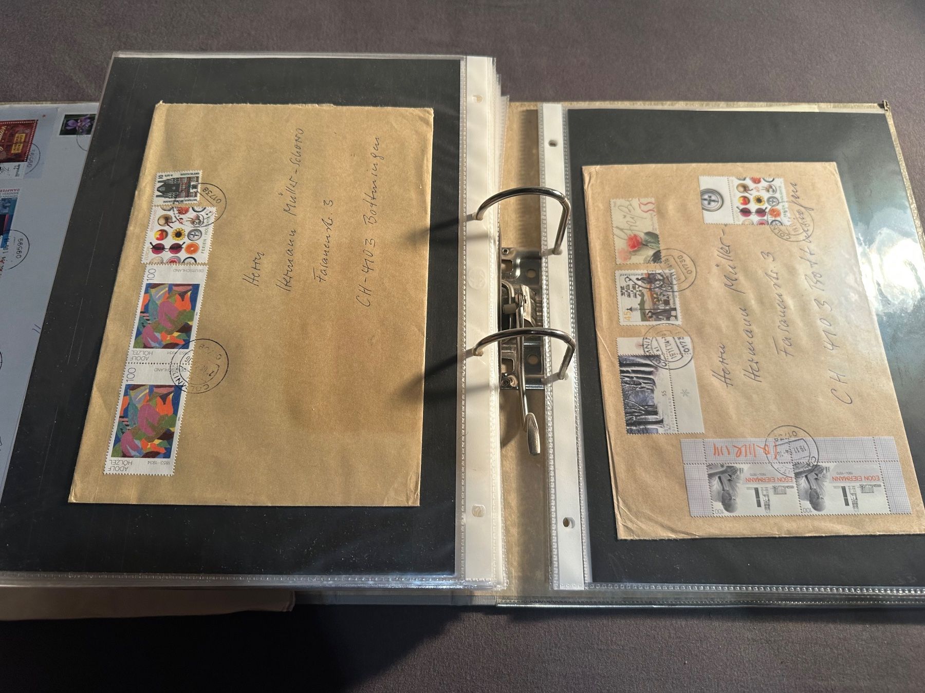 Alle Briefmarken: Sammlung Briefe Deutschland – Gebraucht aus Stettfurt von 2442 8