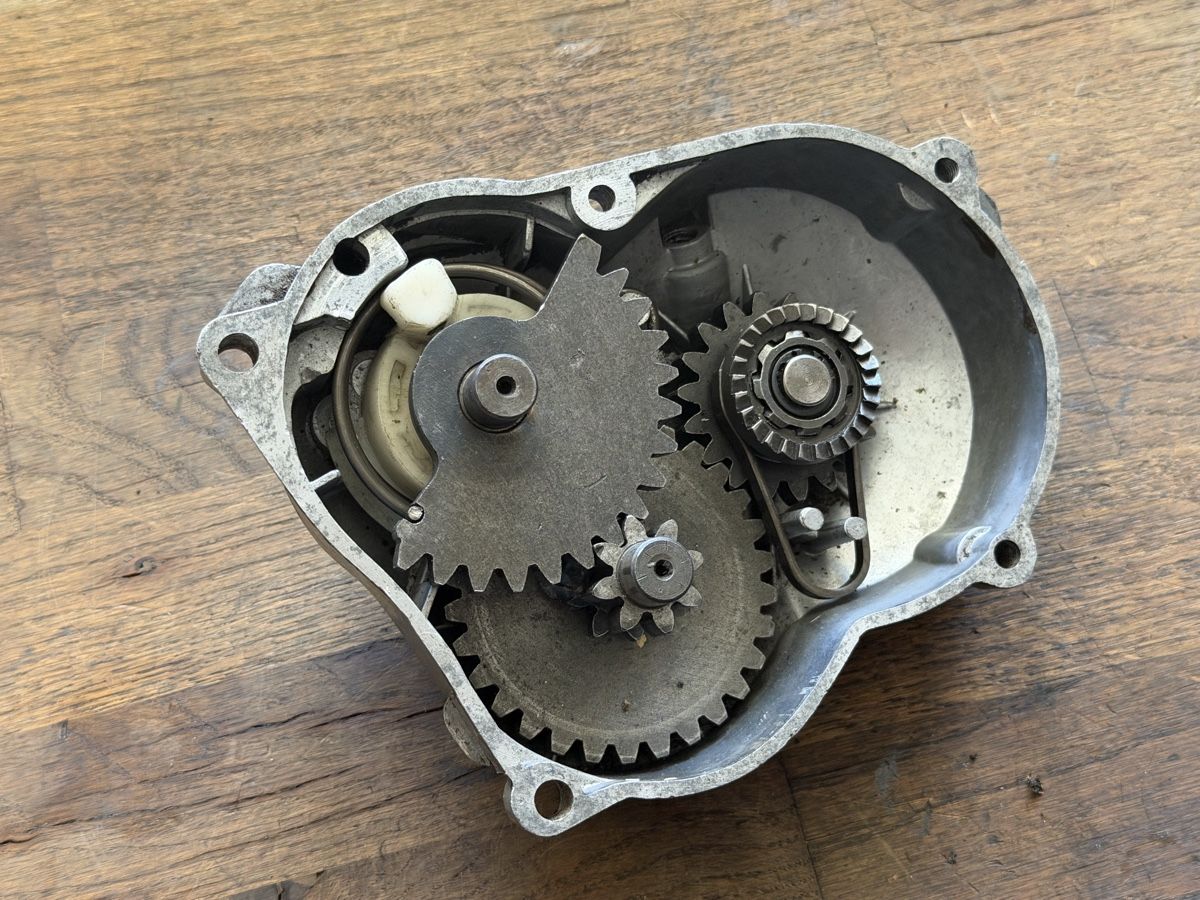 Parti ricambio per ciclomotori: Puch Kickstarterdeckel E50 Kicker – Usato da Bolken venduto da si.x.las 4