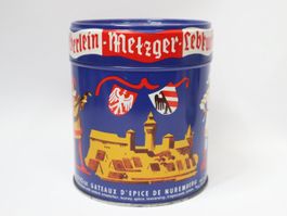 Vintage Blechdose Heberlein-Metzger Lebkuchen