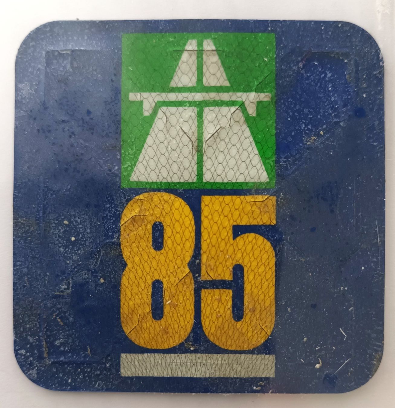 Autobahnvignetten: Vignette 1985, erste Autobahnvignette 85 – Gebraucht aus Bülach von gmstart 1