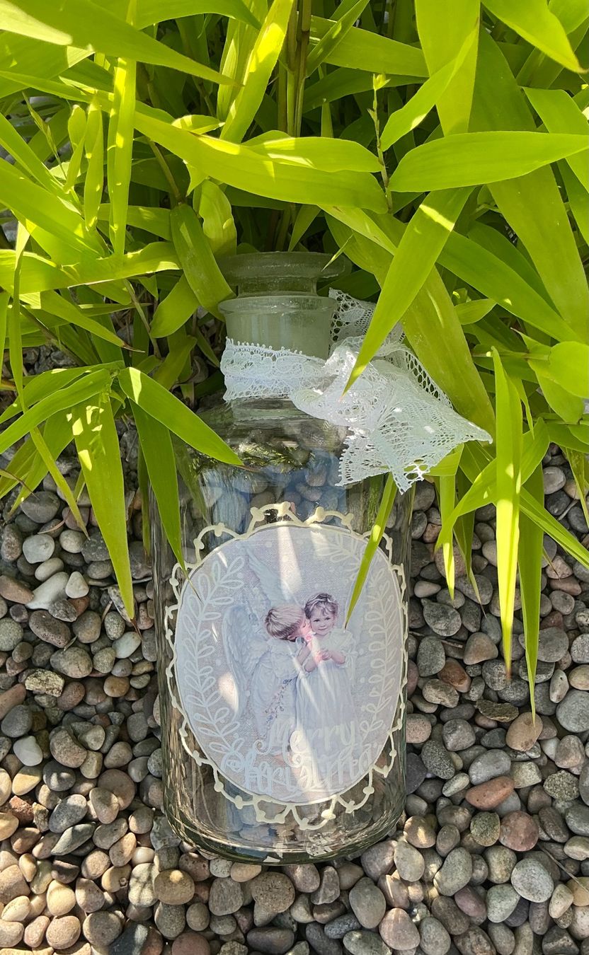 Gas-Geräte & -Technik: TOLLE SHABBY GLASFLASCHE – Gebraucht aus Zell LU von Silvermemory 2