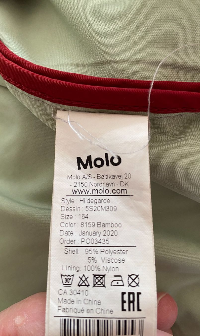 Molo Cappotti: Moderner Damen Trenchcoat im Karomuster, Grösse 36 – Nuovo (secondo la descrizione) da Wohlen b. Bern venduto da cookiemonster 8