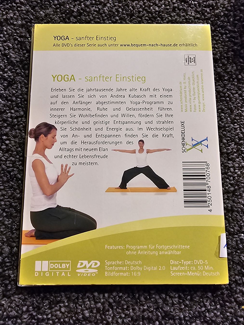 Tutti i DVDs: DVD Yoga sanfter Einstieg(19195) – Usato da Ruswil venduto da jan_bxl5 1