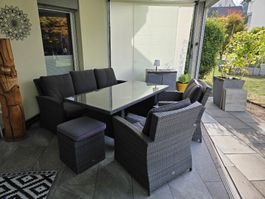 Gartenmöbel Set Rattan 7-teilig der Marke Vip Lounge