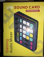 Gaming Audio Mixer Sound Card Professional Live