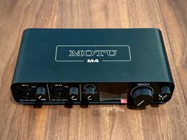 MOTU M4 Audio Interface, inkl. passendem Analog Case