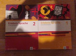 Deutsche  Bücher: Erlebnis Sprache 1&2
