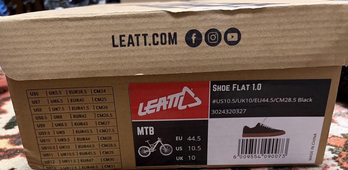 Scarpe da uomo: Leatt Flat 1.0 MTB Schuhe Gr. 44.5 / US 10.5 – Nuovo (secondo la descrizione) da Winterthur venduto da Haesle 3