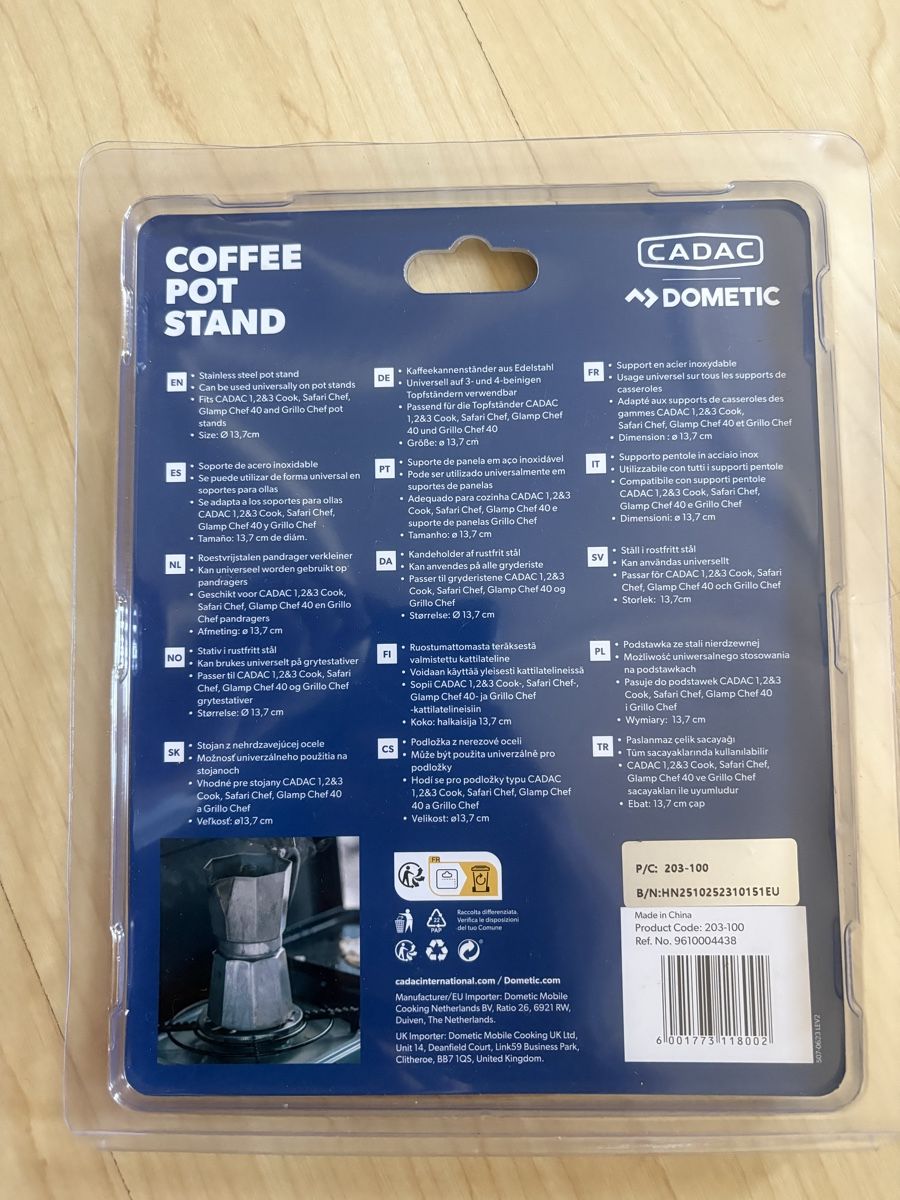 Wandhalterungen: Cadac - Coffee Pot Stand – Neu und originalverpackt aus Grüningen von Nickyemolient 1