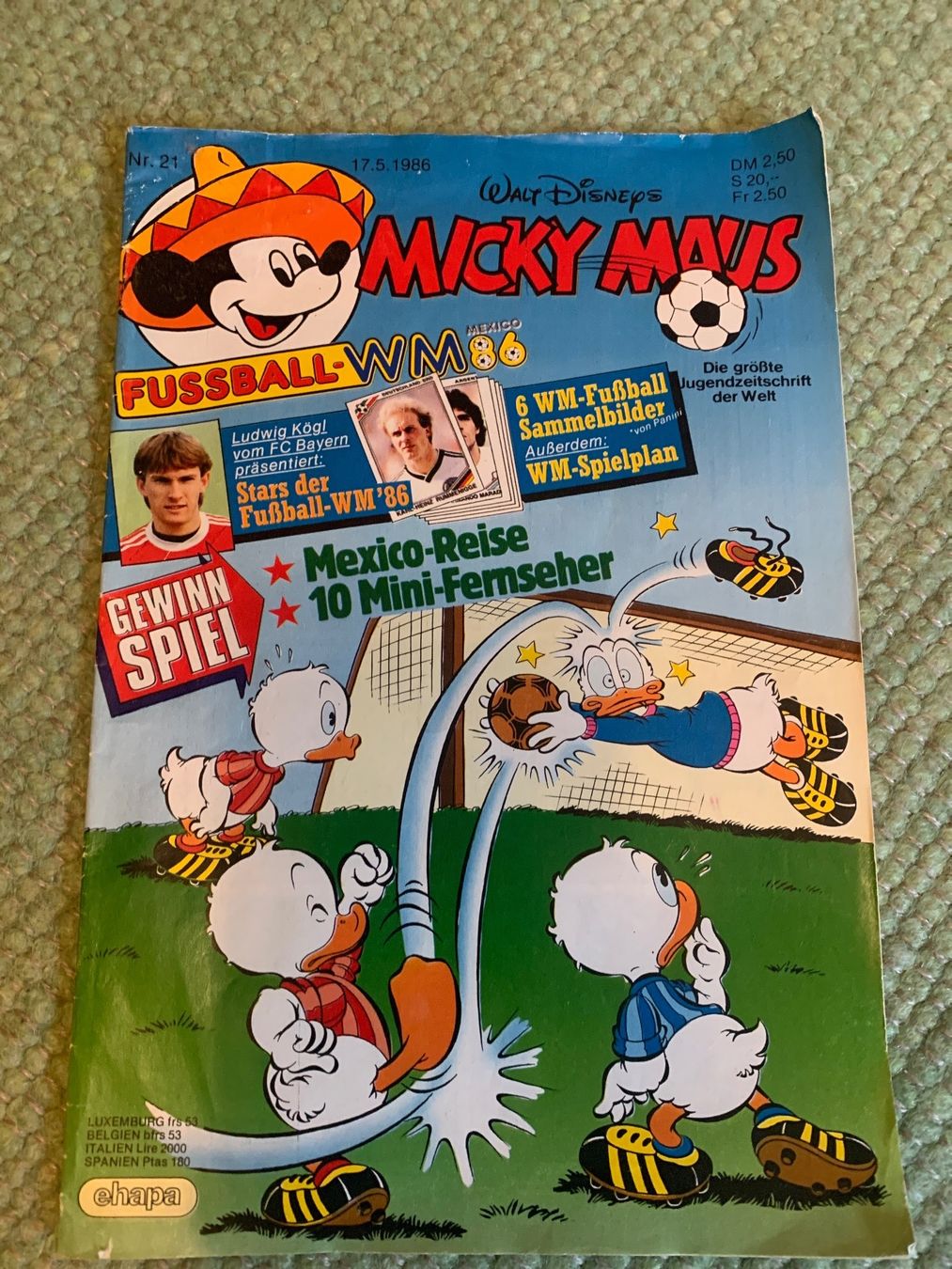 Fumetti: Mickey Maus Heft 1986 – Usato da Basel venduto da min_xq6x