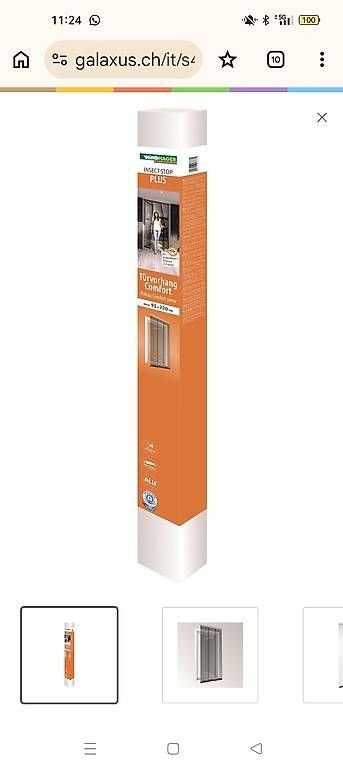Altro per la casa: Comfort Windhager Zanzariera 95x220 – Usato da Losone venduto da hcm_jvn8