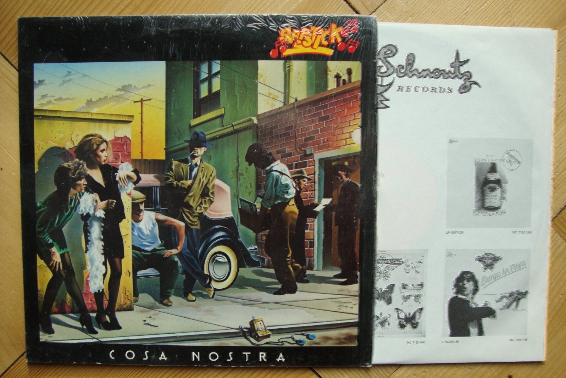Dischi in vinile: SLAPSTICK - Cosa Nostra LP 1983 – Usato da Bern venduto da carola31