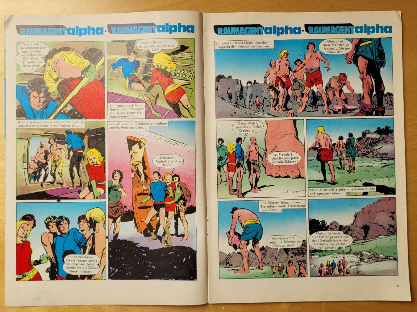 Comics: RAUMAGENT –BAND NR. 13 - 17 – Gebraucht aus Neftenbach von Mador6 1