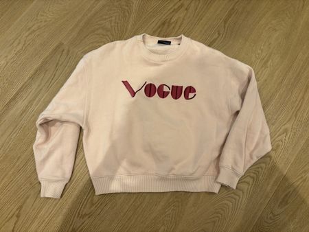 Vogue sweater in light pink 