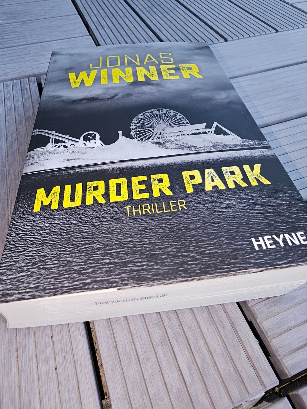 Libri: Thriller! Jonas Winner - Murder Park – Usato da Heiden venduto da Taronia