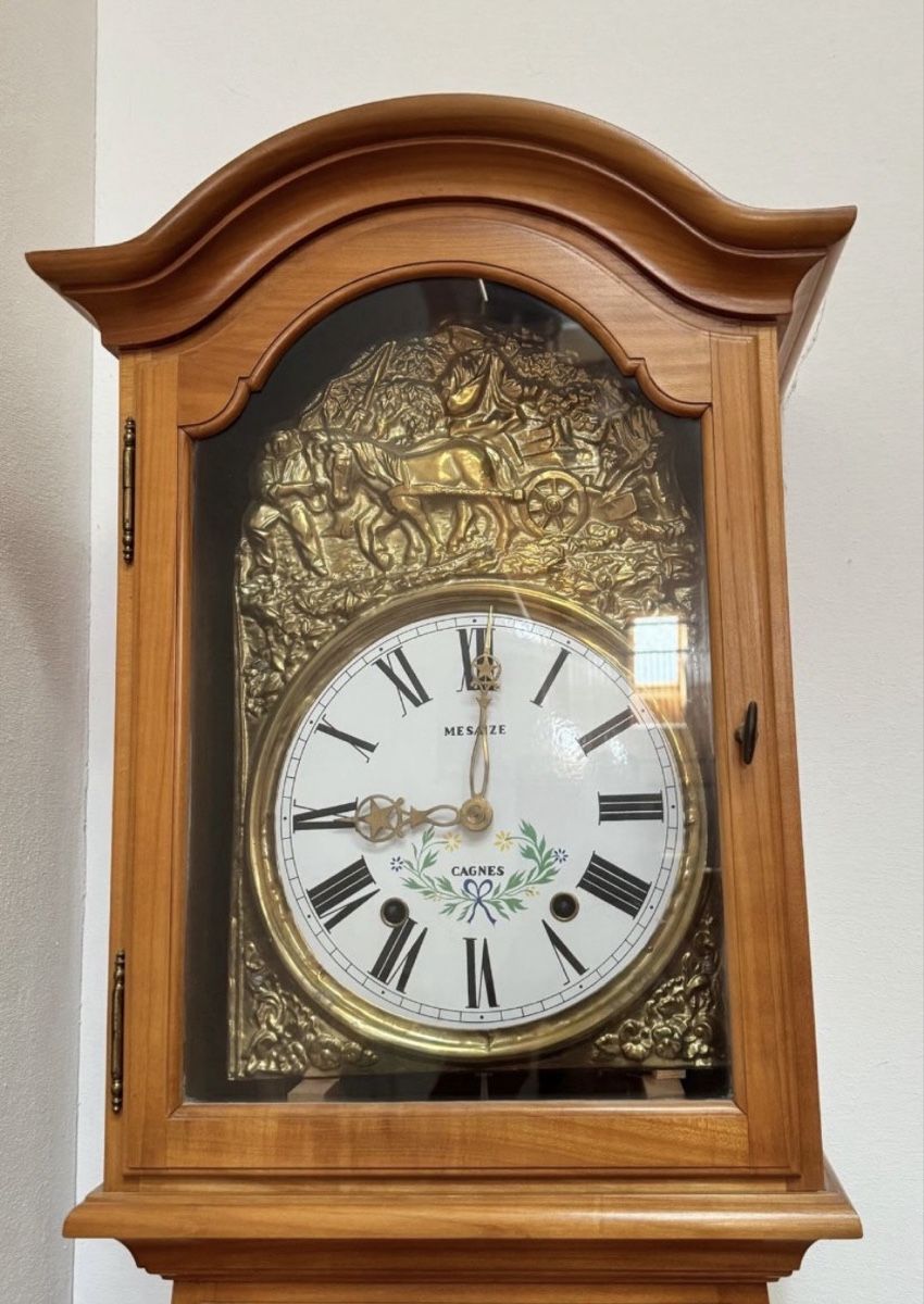 Pendules & Horloges murales: Freiburger Standuhr Kirsche Einlegearbeiten  – D'occasion à Schmitten FR par mantom 3