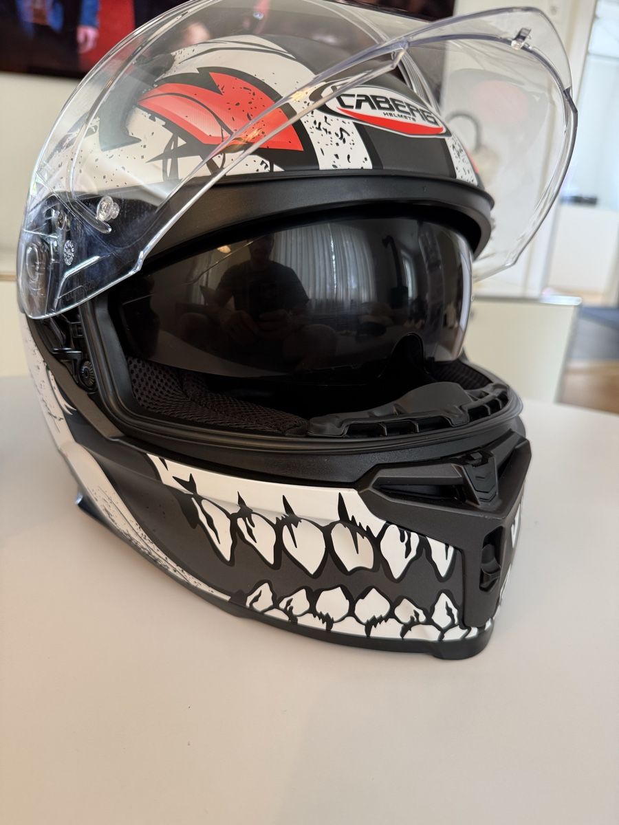Caschi & visiere: Caberg AVALON X PUNK Motorradhelm Grösse L, – Usato da Zuchwil venduto da G5791C 2