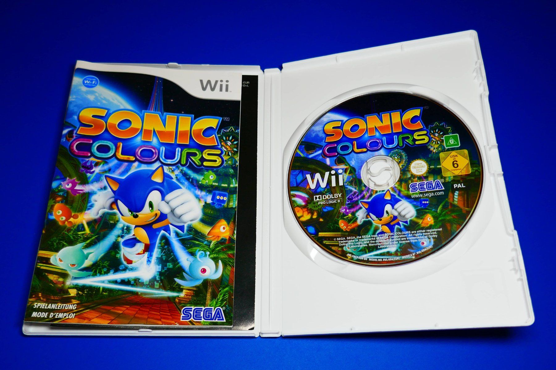 Nintendo Giochi: Sonic Colours - Nintendo Wii – Usato da Vuarrens venduto da Espace-Retro 1