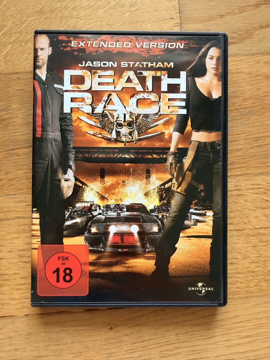 Tutti i DVDs: Death Race - DVD Extended Version – Usato da Kölliken venduto da nerdorado