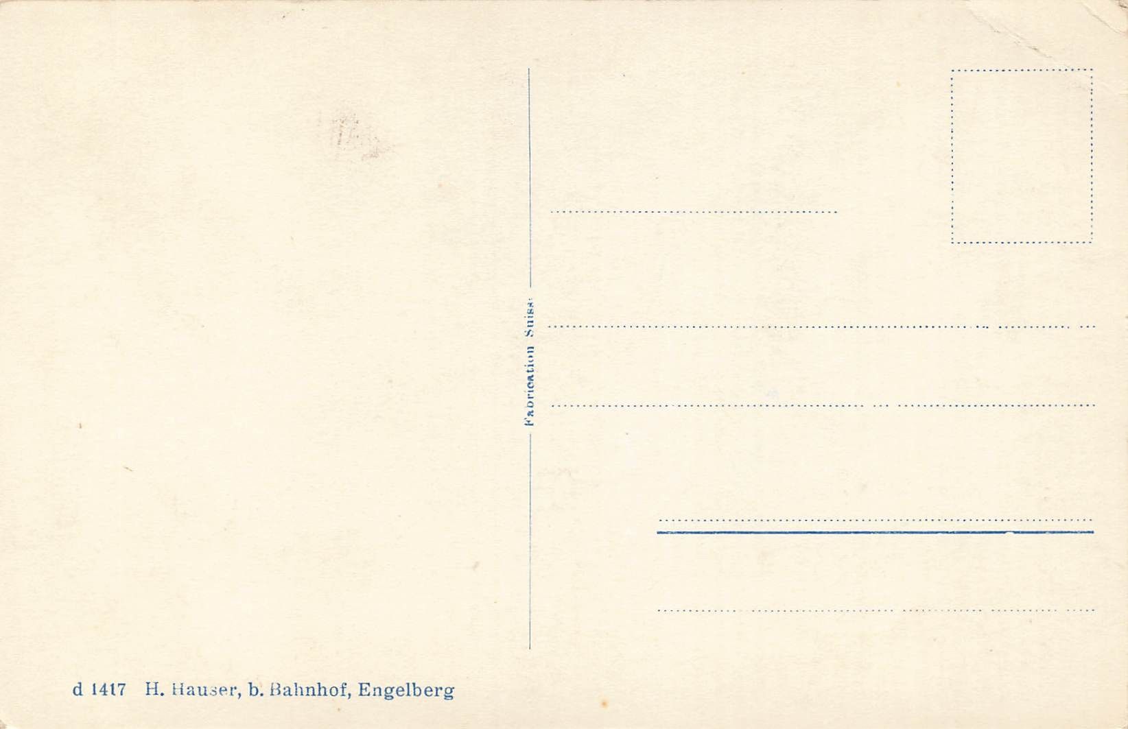 Cartoline postali: Engelberg Schwebebahn Gerschni trubsee – Usato da Biasca venduto da Blenio71 1