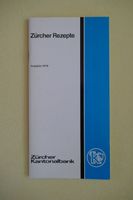 Zürcher Rezepte ZKB Ausgabe 1978