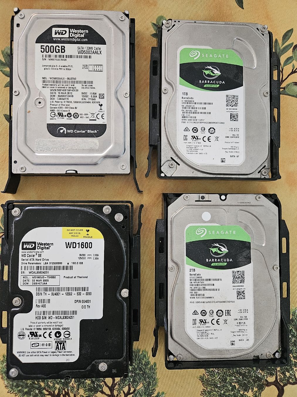Seagate Dischi rigidi: 4 disques durs HDD – Usato da St-Légier-La Chiésaz venduto da emi_c86b