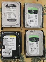 4 disques durs HDD
