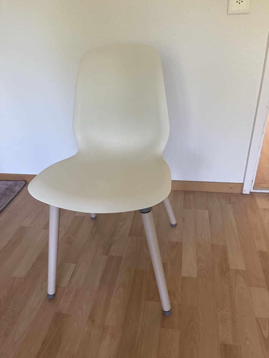 Ikea Sedie: GRÖNSTA Stuhl weiss – Usato da Bern venduto da mermaidv