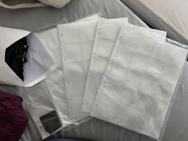 Kartenhüllen, Sammelkarten Hüllen neu 4x5 Taschen