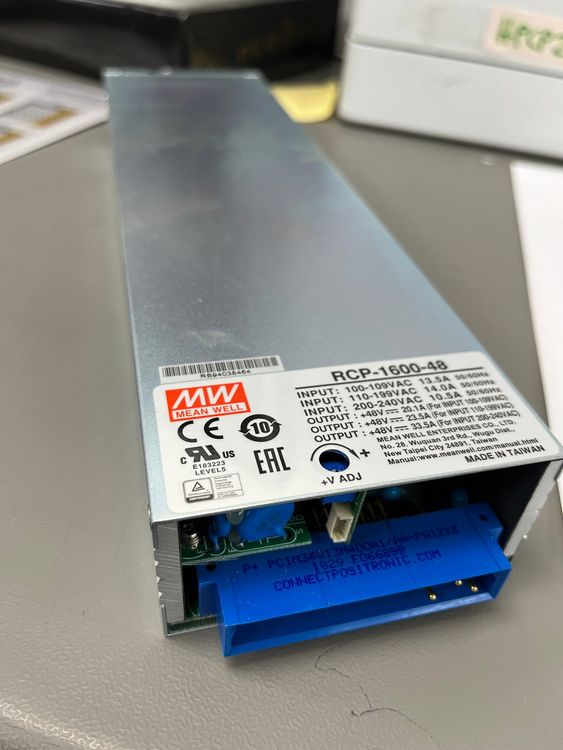 RCP160048; Netzteil 48V/33.5A, für Rackmontage Kaufen auf Ricardo