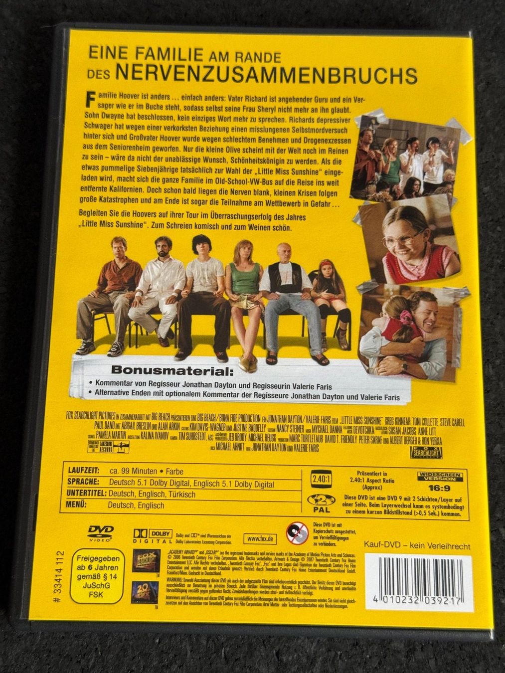 Alle DVDs: Little Miss Sunshine DVD DE/EN – Gebraucht aus Fribourg von tschjoly 1