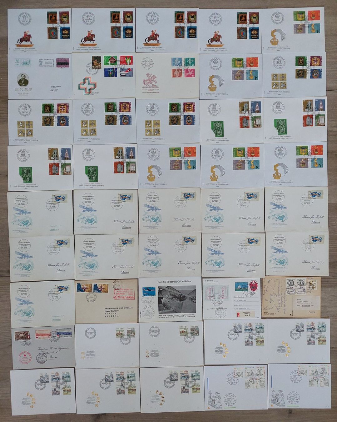 Tutti i francobolli: Philatelie Grosse Sammlung Briefe – Usato da Obfelden venduto da Foto_Bild_Kunst_Buch 2
