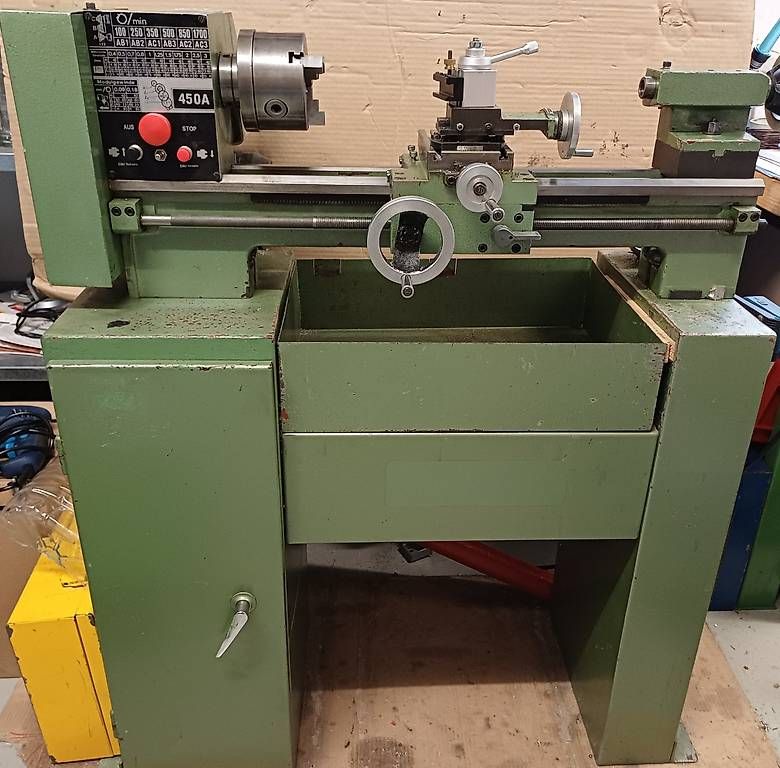Tutte le macchine: Tisch-Drehbank 450A – Usato da Altstätten SG venduto da Hahoba 1