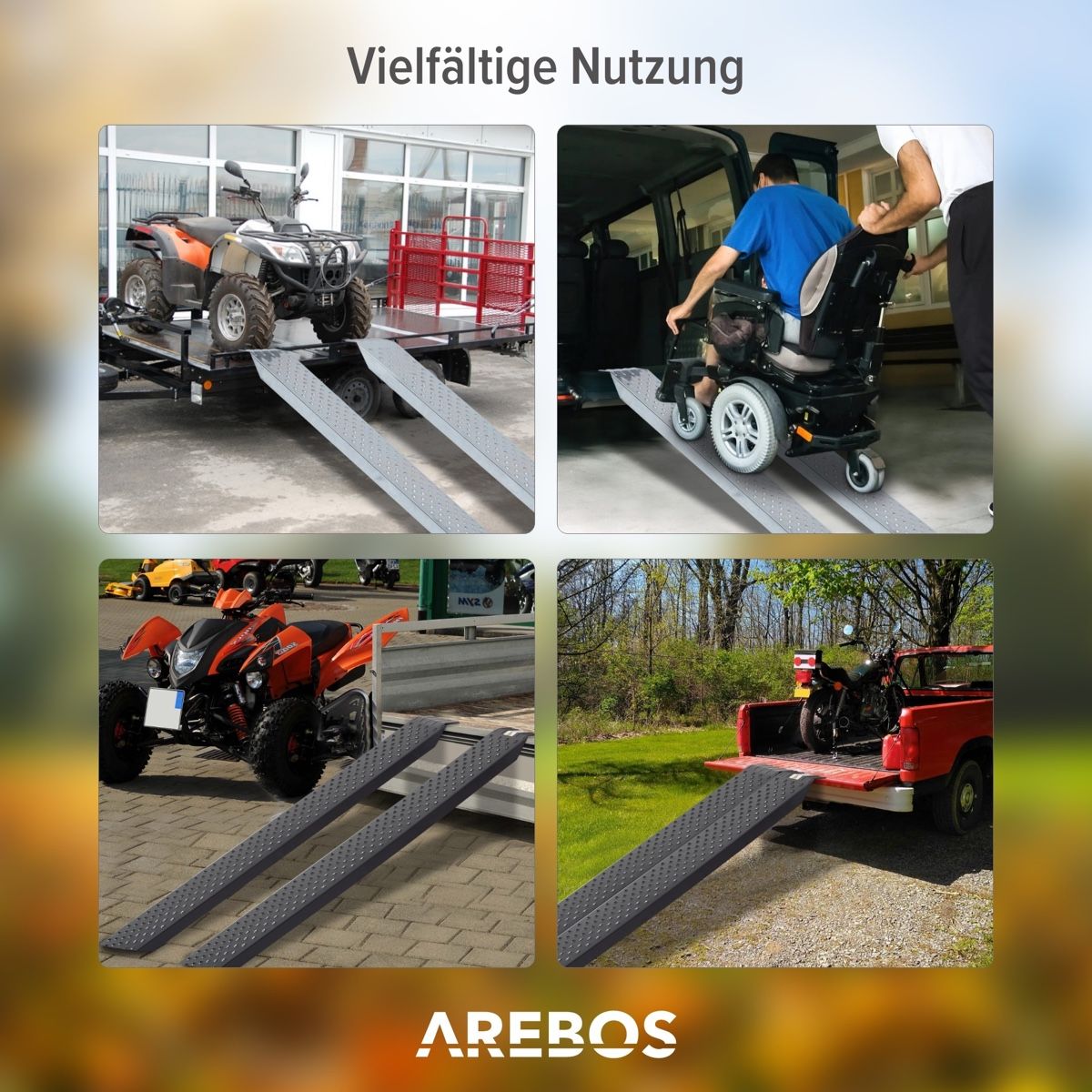 Rampe di accesso: 2x Auffahrrampe NEU – Nuovo (secondo la descrizione) da Nebikon venduto da warendiscount 5